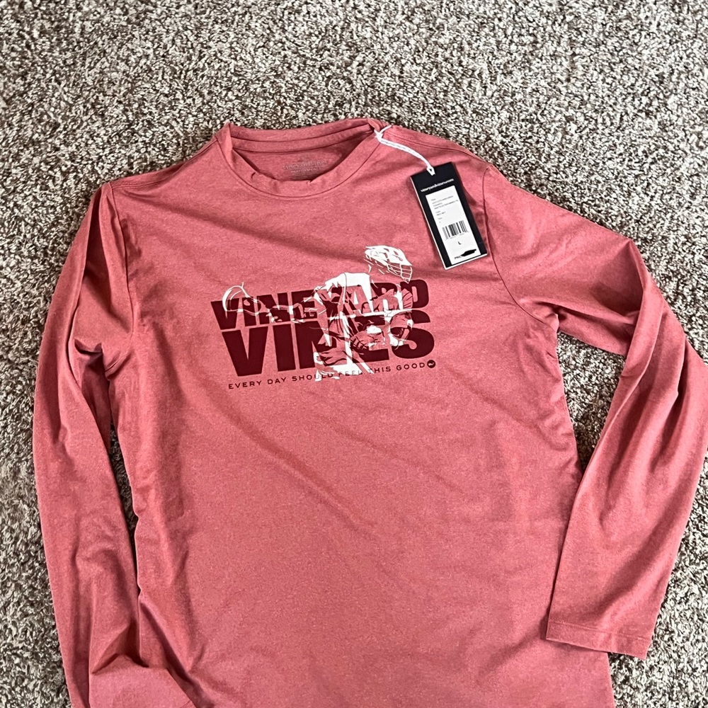 Vineyard Vines lacrosse Long Sleeve Tee